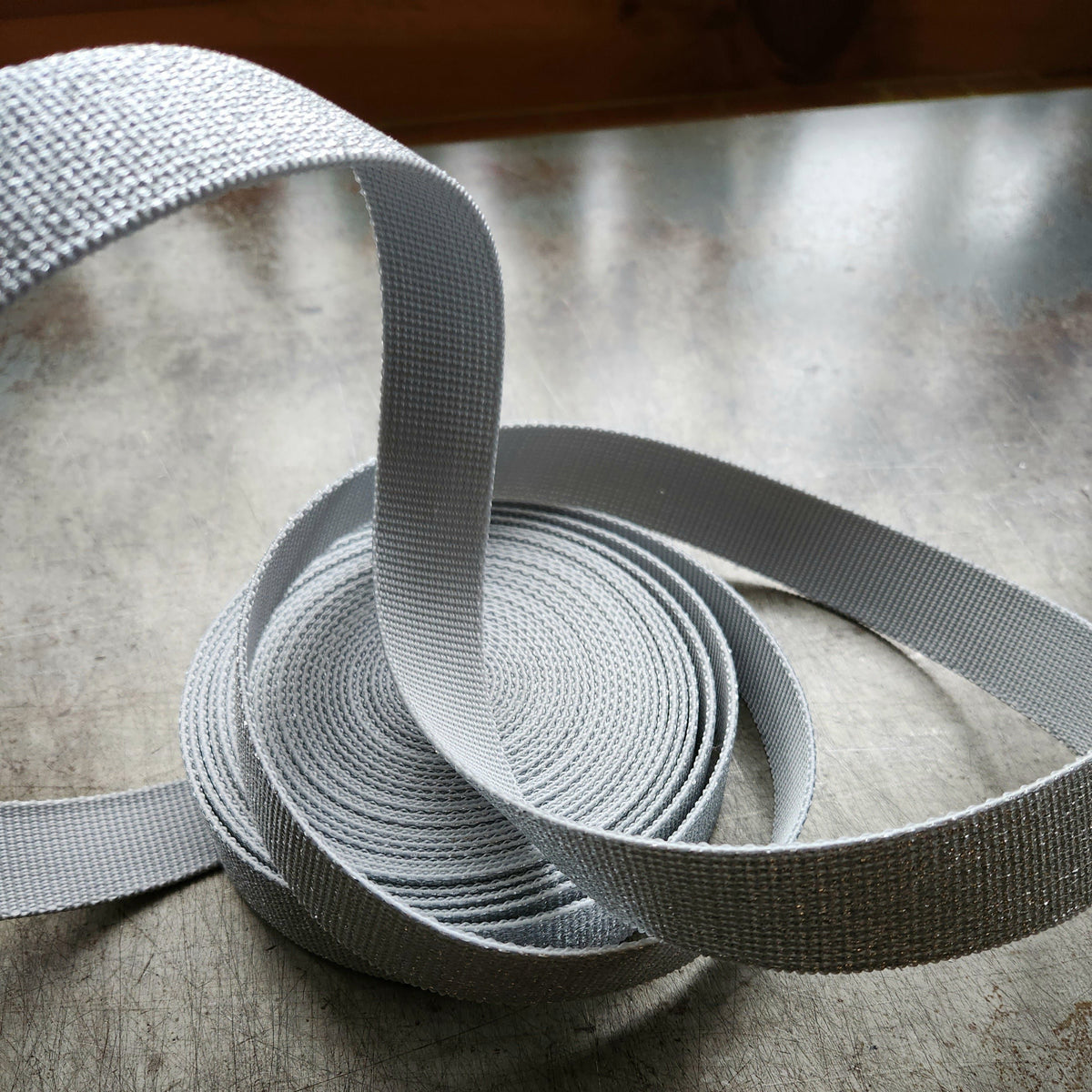 30mm Metallic Webbing / Silver– Charlotte's Webbing